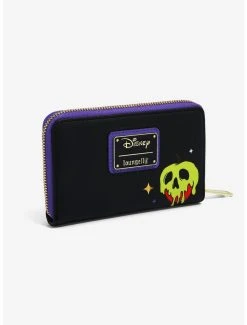 Loungefly Disney Snow White And The Seven Dwarfs Evil Queen Zip Wallet - BoxLunch Exclusive -BoxLunch Shop 16966313 av1