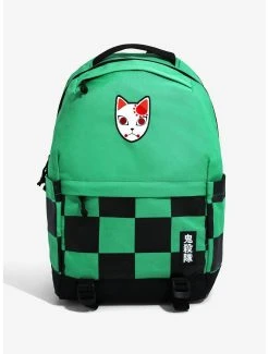 Demon Slayer Tanjiro Kamado Training Mask Built-Up Backpack - BoxLunch Exclusive