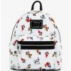 Loungefly Disney Mickey Mouse Outfits Allover Print Mini Backpack - BoxLunch Exclusive -BoxLunch Shop 17060688 hi