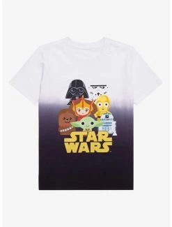 Star Wars Chibi Characters Youth Dip-Dye T-Shirt - BoxLunch Exclusive