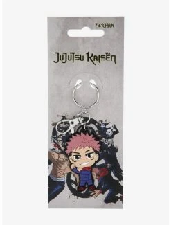 Jujutsu Kaisen Chibi Yuji Itadori PVC Keychain -BoxLunch Exclusive -BoxLunch Shop 17125158 av1