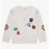 Marvel Avengers Icons Toddler Cardigan - BoxLunch Exclusive -BoxLunch Shop 17174312 hi