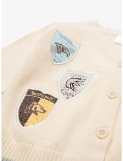 Harry Potter Hogwarts House Crests Toddler Cardigan - BoxLunch Exclusive -BoxLunch Shop 17174328 av4