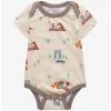 Disney Pixar Ratatouille Remy & Emile Scenic Allover Print Infant One-Piece - BoxLunch Exclusive -BoxLunch Shop 17229060 hi