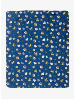 Rugrats Character Heads Swaddle Blanket - BoxLunch Exclusive