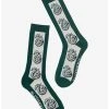 Harry Potter Slytherin Serpent Mascot Crew Socks - BoxLunch Exclusive -BoxLunch Shop 17259060 hi