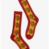 Harry Potter Gryffindor Lion Mascot Crew Socks - BoxLunch Exclusive -BoxLunch Shop 17259064 hi