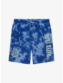 Avatar: The Last Airbender Water Tribe Tie-Dye Shorts - BoxLunch Exclusive