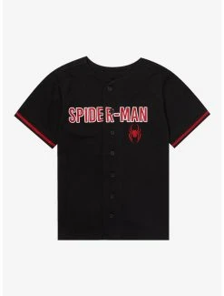 Marvel Spider-Man Miles Morales Toddler Baseball Jersey - BoxLunch Exclusive