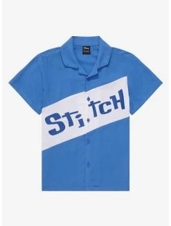 Disney Lilo & Stitch Island Life Toddler Woven Button-Up - BoxLunch Exclusive