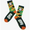 Demon Slayer: Kimetsu No Yaiba Giyu Tomioka Patterned Socks - BoxLunch Exclusive -BoxLunch Shop 17358209 hi
