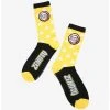 Demon Slayer: Kimetsu No Yaiba Zenitsu Patterned Socks - BoxLunch Exclusive