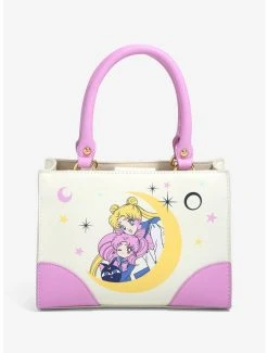 Pretty Guardian Sailor Moon Sailor Moon & Chibi-Usa Starry Sky Handbag - BoxLunch Exclusive -BoxLunch Shop 17398828 av2