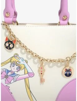 Pretty Guardian Sailor Moon Sailor Moon & Chibi-Usa Starry Sky Handbag - BoxLunch Exclusive -BoxLunch Shop 17398828 av3