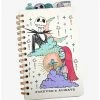 Disney The Nightmare Before Christmas Jack Skellington & Sally Celestial Tab Journal - BoxLunch Exclusive
