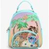 Our Universe Lilo & Stitch Scrump & Stitch Beach Sand Mini Backpack - BoxLunch Exclusive -BoxLunch Shop 17409233 hi