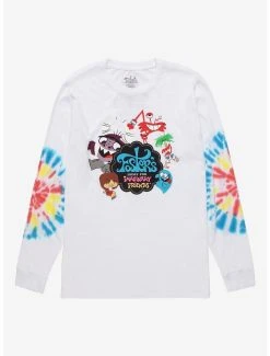 Foster’s Home For Imaginary Friends Group Tie-Dye Long Sleeve T-Shirt - BoxLunch Exclusive