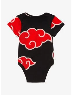 Naruto Shippuden Akatsuki Clouds Allover Print Infant One-Piece - BoxLunch Exclusive -BoxLunch Shop 17543969 av1