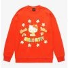 Sanrio Hello Kitty Good Vibes Crewneck - BoxLunch Exclusive -BoxLunch Shop 17608330 hi