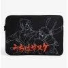 Naruto Shippuden Sasuke & Naruto Fight Line Art Laptop Case - BoxLunch Exclusive -BoxLunch Shop 17618605 hi