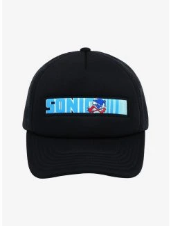 Sonic The Hedgehog Running Trucker Cap - BoxLunch Exclusive