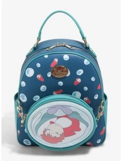 Studio Ghibli Ponyo Sleeping Ponyo In Bubble Mini Backpack & Crossbody Bag Set - BoxLunch Exclusive