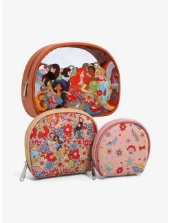 Disney Princess Groovy Group Portrait Cosmetic Bag Set - BoxLunch Exclusive -BoxLunch Shop 17721451 av1