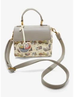 Loungefly Disney Snow White And The Seven Dwarfs Bedtime Allover Print Hand Bag - BoxLunch Exclusive -BoxLunch Shop 17721547 av3