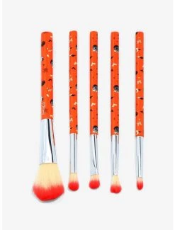 Disney Mickey Mouse Jack-O'Lantern Makeup Brush Set & Holder - BoxLunch Exclusive -BoxLunch Shop 17774022 av2