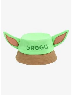 Star Wars The Mandalorian Grogu Youth Eared Bucket Hat - BoxLunch Exclusive