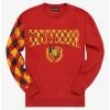 Harry Potter Gryffindor Argyle Crewneck - BoxLunch Exclusive -BoxLunch Shop 17786793 hi