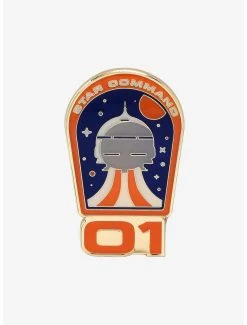 Loungefly Disney Pixar Lightyear Star Command Insignia Enamel Pin - BoxLunch Exclusive