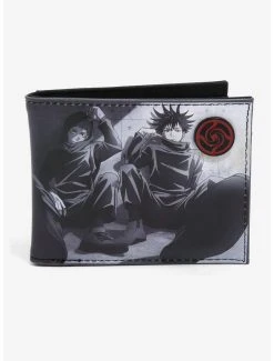 Jujutsu Kaisen Megumi And Yuji Bifold Wallet - BoxLunch Exclusive