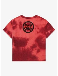 Marvel Spider-Man Spidey Face Tie-Dye Toddler T-Shirt - BoxLunch Exclusive -BoxLunch Shop 18247000 av1