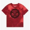 Marvel Spider-Man Spidey Face Tie-Dye Toddler T-Shirt - BoxLunch Exclusive -BoxLunch Shop 18247000 hi