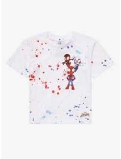 Marvel Spider-Man Chibi Spider Family Toddler T-Shirt - BoxLunch Exclusive