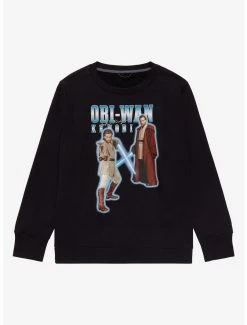 Star Wars: Episode II - Attack Of The Clones Obi-Wan Retro Crewneck - BoxLunch Exclusive