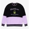 Disney Sleeping Beauty Maleficent Panel Crewneck - BoxLunch Exclusive -BoxLunch Shop 18523915 hi
