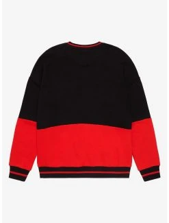 Disney One Hundred And One Dalmatians Cruella De Vil Panel Crewneck - BoxLunch Exclusive -BoxLunch Shop 18523935 av1