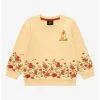 Disney Beauty And The Beast Belle Floral Toddler Crewneck - BoxLunch Exclusive