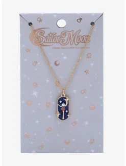 Sailor Moon Moon Stick Pendant Necklace - BoxLunch Exclusive -BoxLunch Shop 18666118 av2