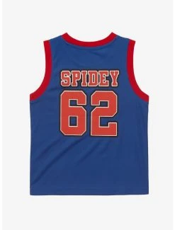 Marvel Spider-Man Spidey Toddler Basketball Jersey - BoxLunch Exclusive -BoxLunch Shop 18732977 av1