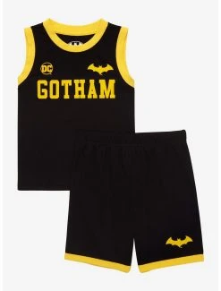 DC Comics Batman Gotham Toddler Basketball Jersey - BoxLunch Exclusive -BoxLunch Shop 18732987 av2
