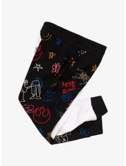 Our Universe Star Wars Doodles Youth Joggers - BoxLunch Exclusive -BoxLunch Shop 18744239 av2