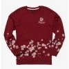 Disney Mulan Embroidered Floral Crewneck - BoxLunch Exclusive -BoxLunch Shop 18744273 hi