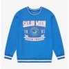 Sailor Moon Moon Power Varsity Crewneck - BoxLunch Exclusive -BoxLunch Shop 18749961 hi