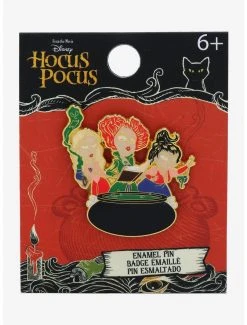 Loungefly Disney Hocus Pocus Chibi Sanderson Sisters Enamel Pin - BoxLunch Exclusive -BoxLunch Shop 18775340 av1