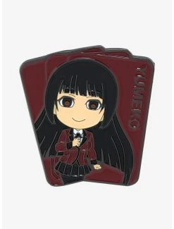 Kakegurui Chibi Yumeko Jabami Cards Enamel Pin - BoxLunch Exclusive