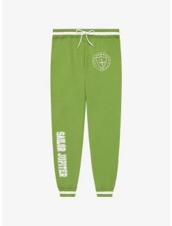 Pretty Guardian Sailor Moon Sailor Jupiter Varsity Joggers - BoxLunch Exclusive