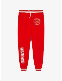 Pretty Guardian Sailor Moon Sailor Mars Varsity Joggers - BoxLunch Exclusive